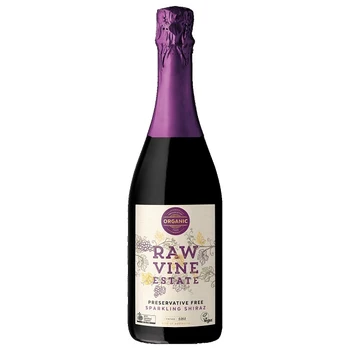 Raw Vine Estate Organic Preservative Free Sparkling Shiraz 2020 Wine